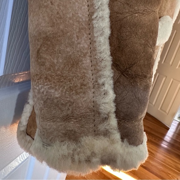 Vintage Remy Sheepskin Shearling Coat Women Size 10 Made in USA Western Rancher - Picture 16 of 16